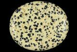 1.9" Polished Dalmatian Jasper Worry Stones  - Photo 3